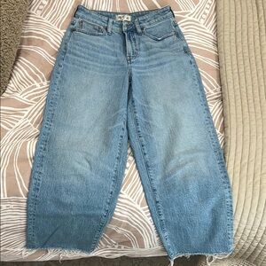 Madewell Vintage Curvy Wide-Leg Crop Jean size 26